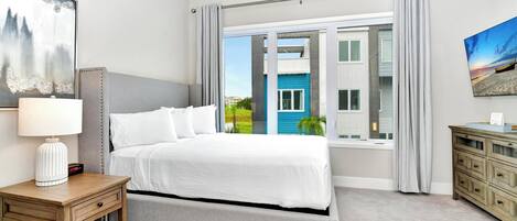 5 bedrooms, iron/ironing board, Internet, bed sheets