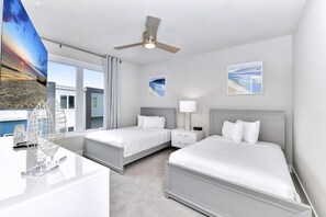 5 bedrooms, in-room safe, iron/ironing board, travel crib