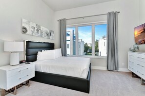 4 bedrooms, in-room safe, iron/ironing board, travel crib