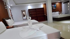 Deluxe Room | Desk, blackout curtains, rollaway beds, free WiFi - Orient De Galera Beach Resort By Zuzu (Puerto Galera)