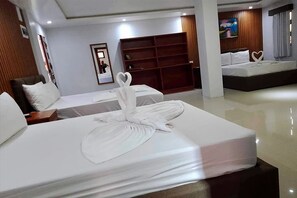 Deluxe Room | Desk, blackout drapes, rollaway beds, free WiFi - Orient De Galera Beach Resort By Zuzu (Puerto Galera)