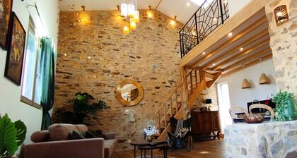 House with private hammam in the peace of the countryside