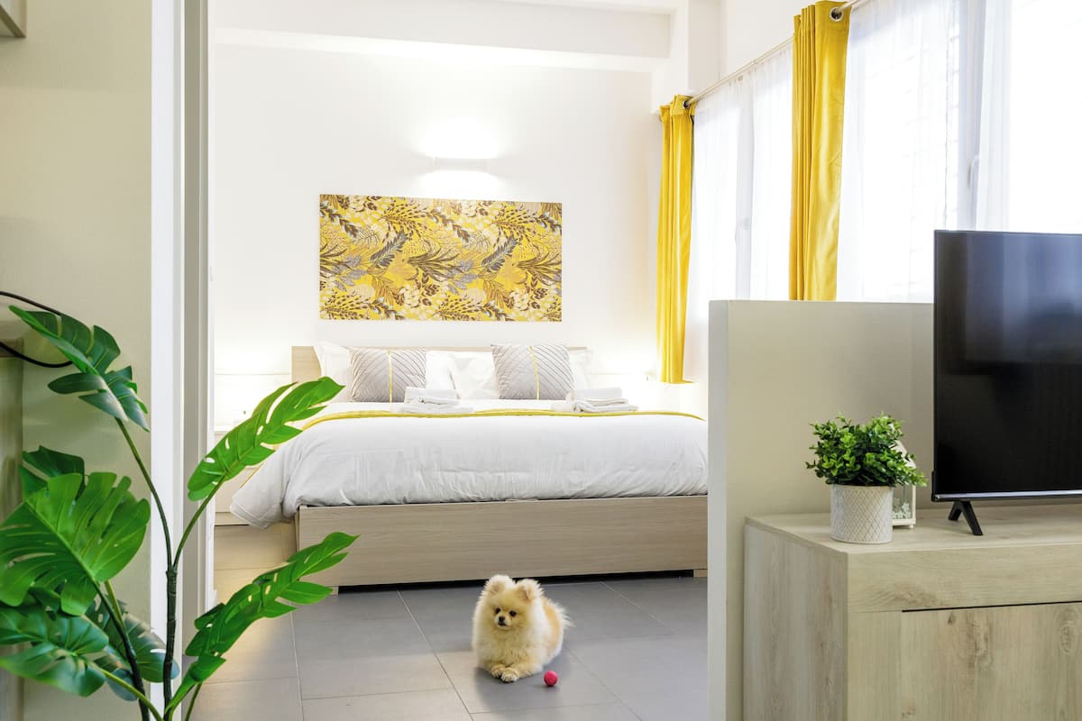 1 habitación, edredón y camas con pillow-top