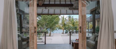 Luxury Cottage, Ocean View | Terrace/patio