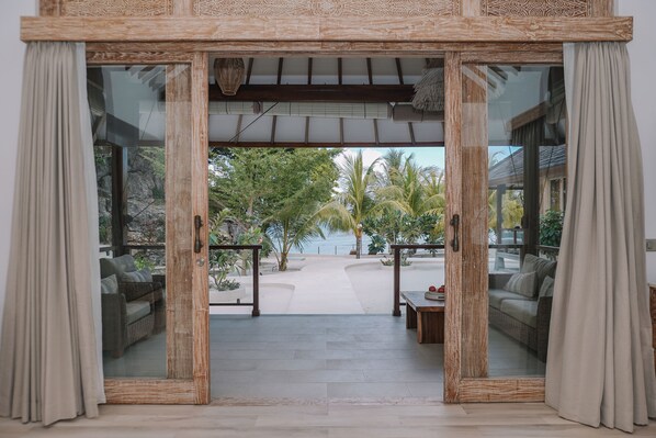 Luxury Cottage, Ocean View | Terrace/patio - Eliana Resort And Spa (Rote Island)