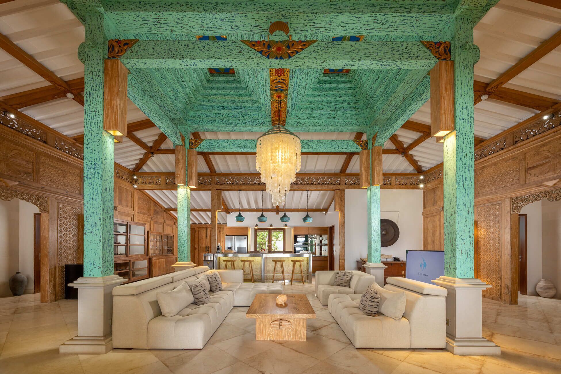 Presidential Villa, 2 Bedrooms, Ocean View | Ruang tamu