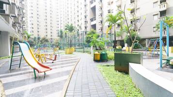 Udendørs legeområde for børn