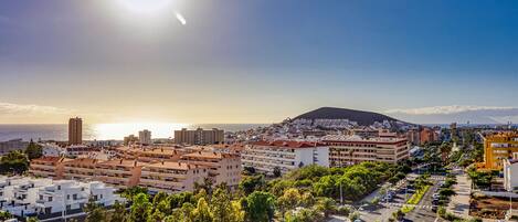 منظر من الجو على ارتفاع عالٍ