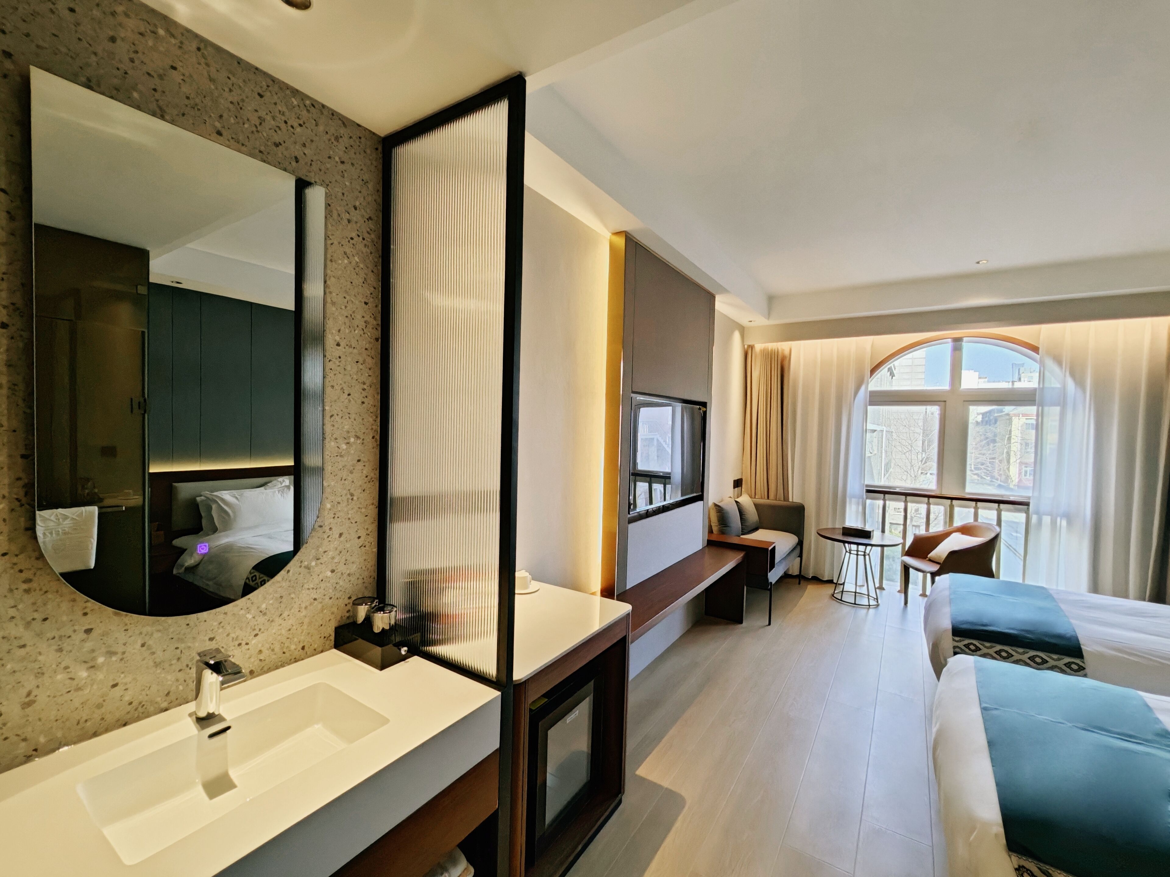 Chambre Sénior, vue ville