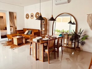 Dining - 2 BR Villa Noni with Private Pool in Kerobokan near Naughty Nuri's (Bali)
