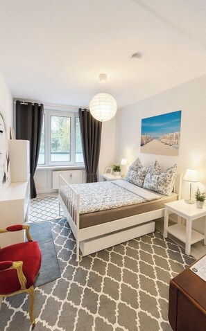 1 bedroom, iron/ironing board, WiFi, bed sheets