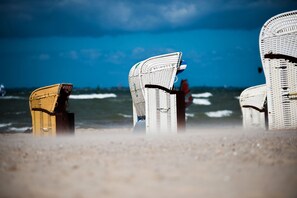 On the beach