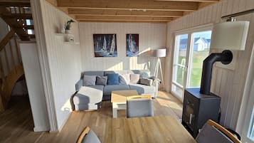 Fernseher, Kamin