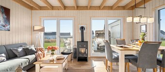 Frische Brise - Freistehendes Haus, Infrarot-sauna, Kamin, Badewanne, Terrasse