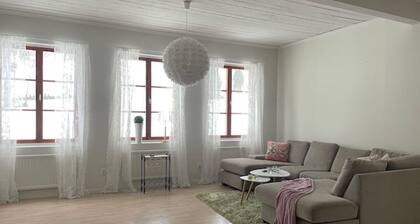 Timrå Farmhouse, large villa 222sqm in central Timrå yet on a private location.