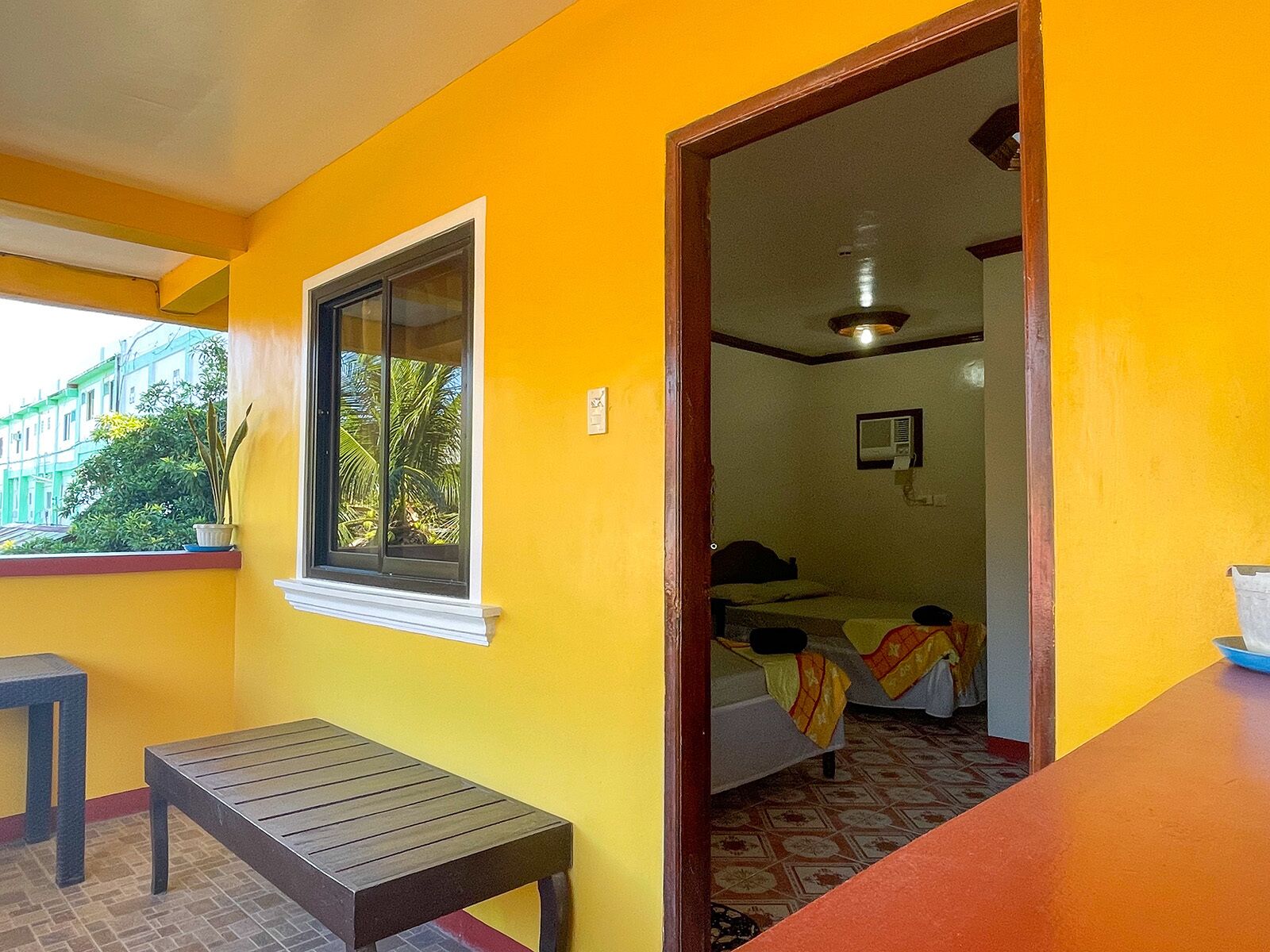 Chambre quadruple | Balcon