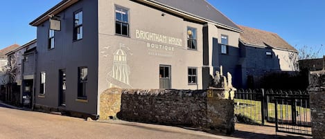 Façade de l’hébergement