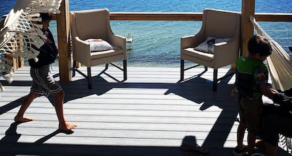 Lake house on the New York shores of Lake Champlain