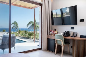Suite Deluxe | Minibar, caja fuerte, espacio para trabajar con un portátil