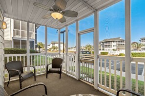 Terrace/patio - 20% discount all year. Peace, serenity. 2 bedroom waterway condo! Sleeps 6. (North Myrtle Beach)