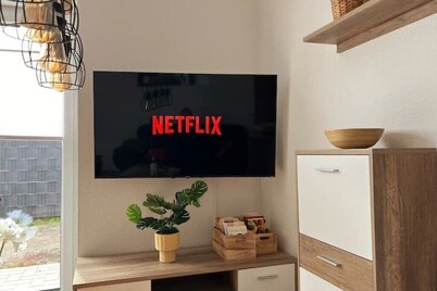 Golden Delicious Barrier-free vacation home Carport Terrace Netflix Free WIFI