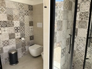 Hair dryer, bidet, towels - Villa with pool Fontane Bianche (Fontane Bianche)