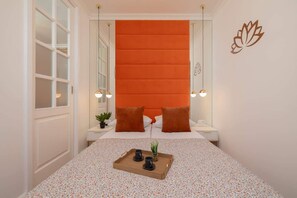 1 habitación, tabla de planchar con plancha, wifi y ropa de cama 