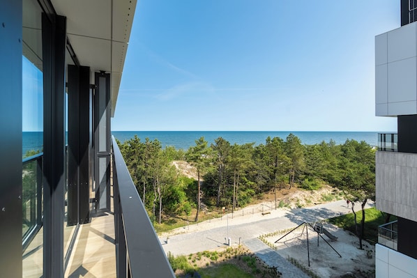 Deluxe appartement | Terras