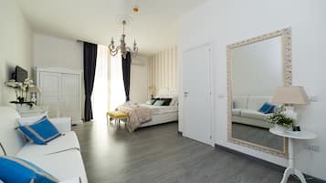 Superior Quadruple Room | 1 bedroom, hypo-allergenic bedding, down comforters, minibar
