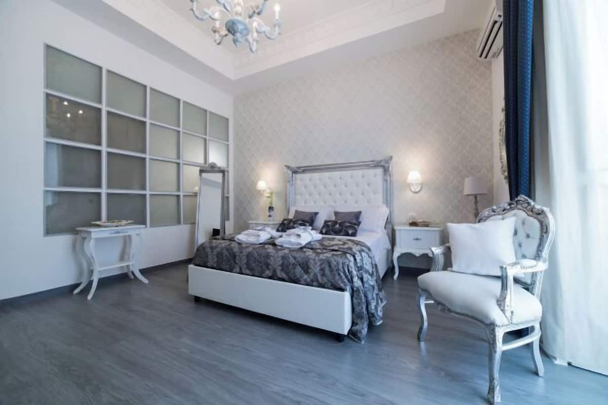 1 slaapkamer, hypoallergeen beddengoed, donzen dekbedden, een minibar