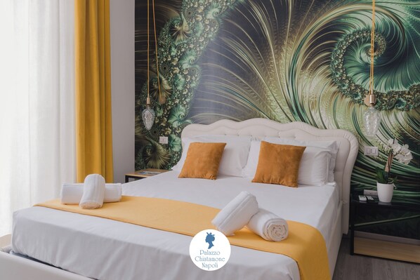 Quarto standard, 1 cama de casal | Roupas de cama antialérgicas, edredons de pluma, frigobar, escrivaninha