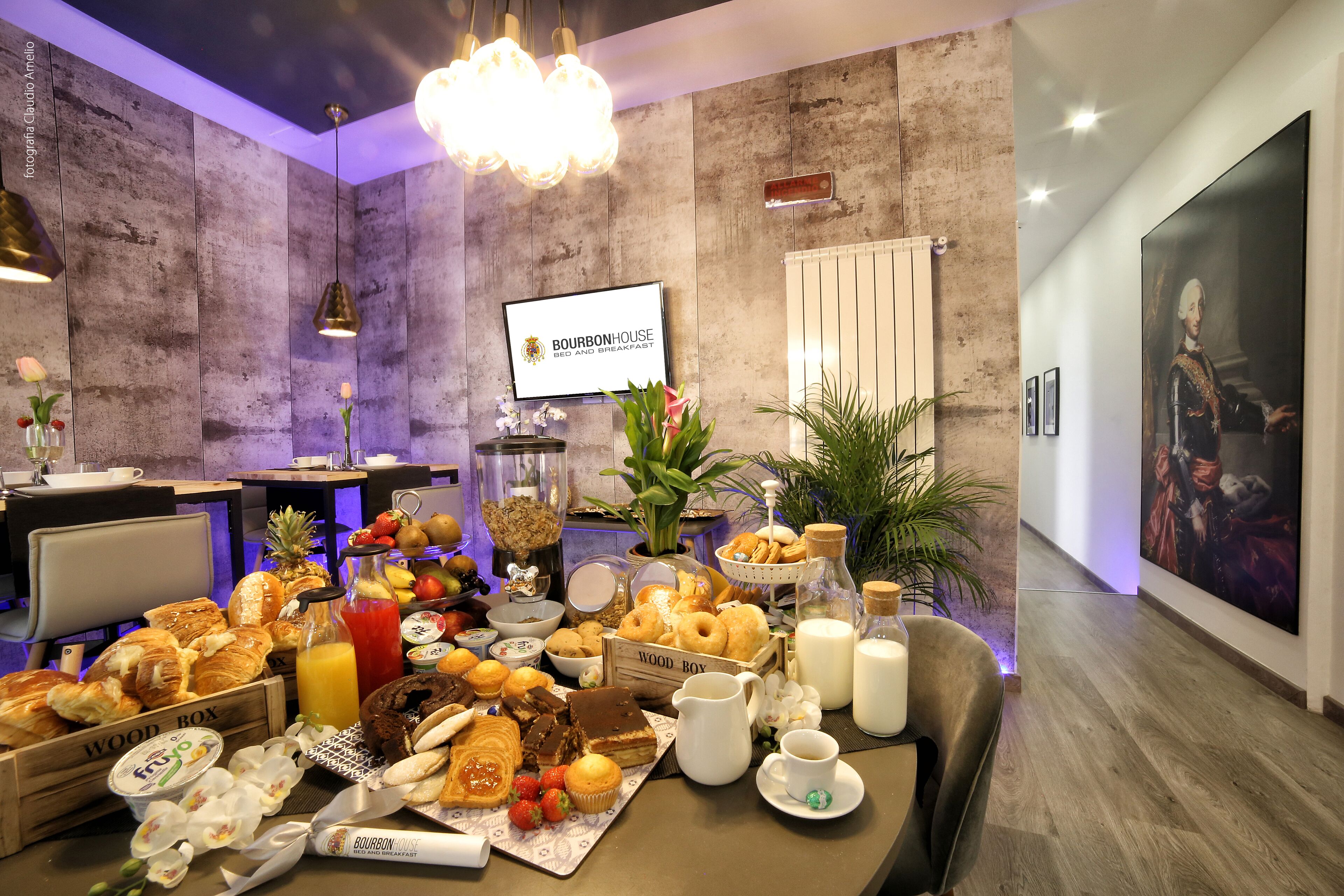 Petit déjeuner buffet compris tous les jours