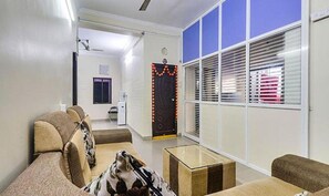 Sitteområde i lobbyen