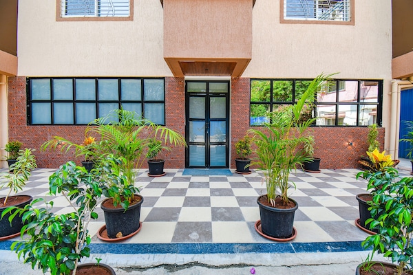 Entrée de l’hébergement