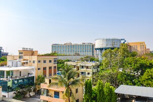 Vistas a la ciudad desde el alojamiento