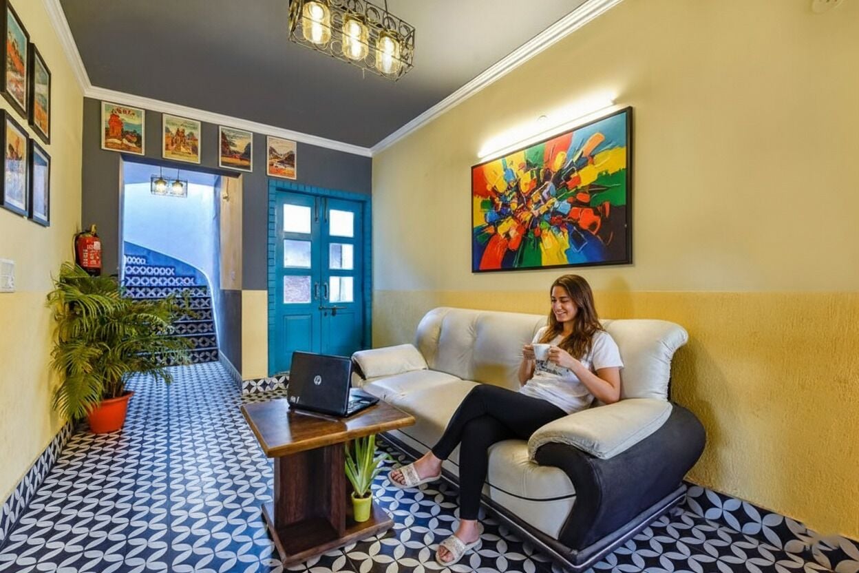 منطقة الجلوس في الردهة