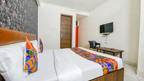 Egyptiske bomuldslagner, premium-sengetøj, pengeskab på værelset