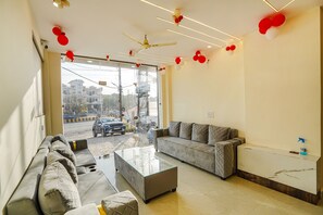 Sala de estar en el lobby