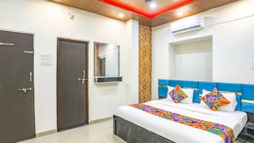 Sengetøy i egyptisk bomull, sengetøy av topp kvalitet og safe på rommet