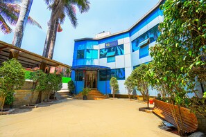 Entrada de l'allotjament