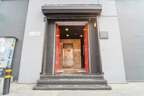 Entrada de la propiedad