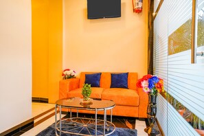 Sitteområde i lobbyen