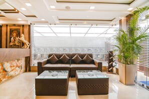 Sala de estar en el lobby