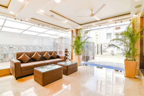 Sala de estar en el lobby