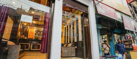 Entrada de la propiedad