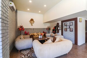 Zona de estar del vestíbulo