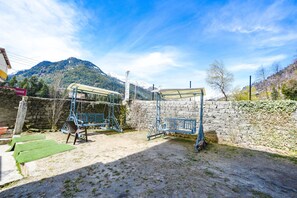 Utsikt mot trädgården