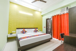Premium Room | Egyptian cotton sheets, premium bedding, in-room safe, free WiFi - Fabexpress A One Residency (Greater Noida)