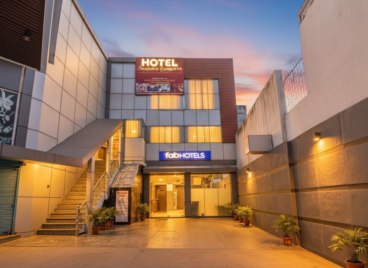 Ingresso della struttura