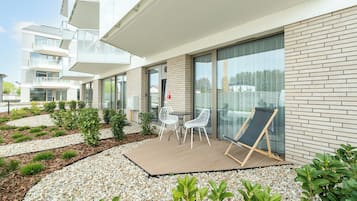 Deluxe-studiolejlighed | Terrasse/gårdhave